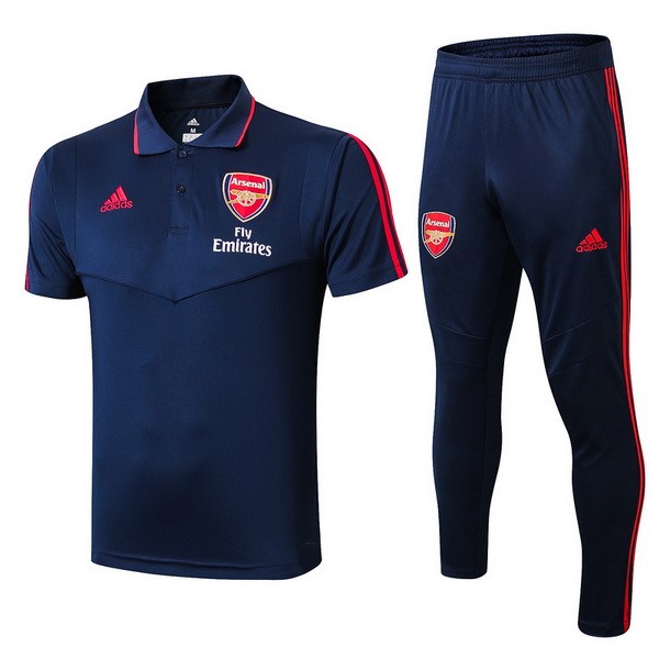 Polo Arsenal Conjunto Completo 2019/20 Azul Marino